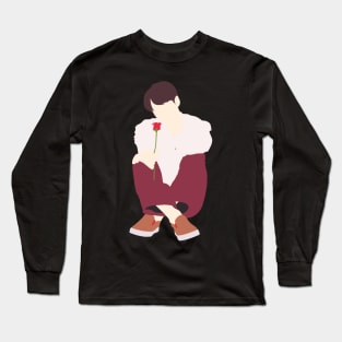 K-POP FLAT DESIGN DAEBAK Long Sleeve T-Shirt